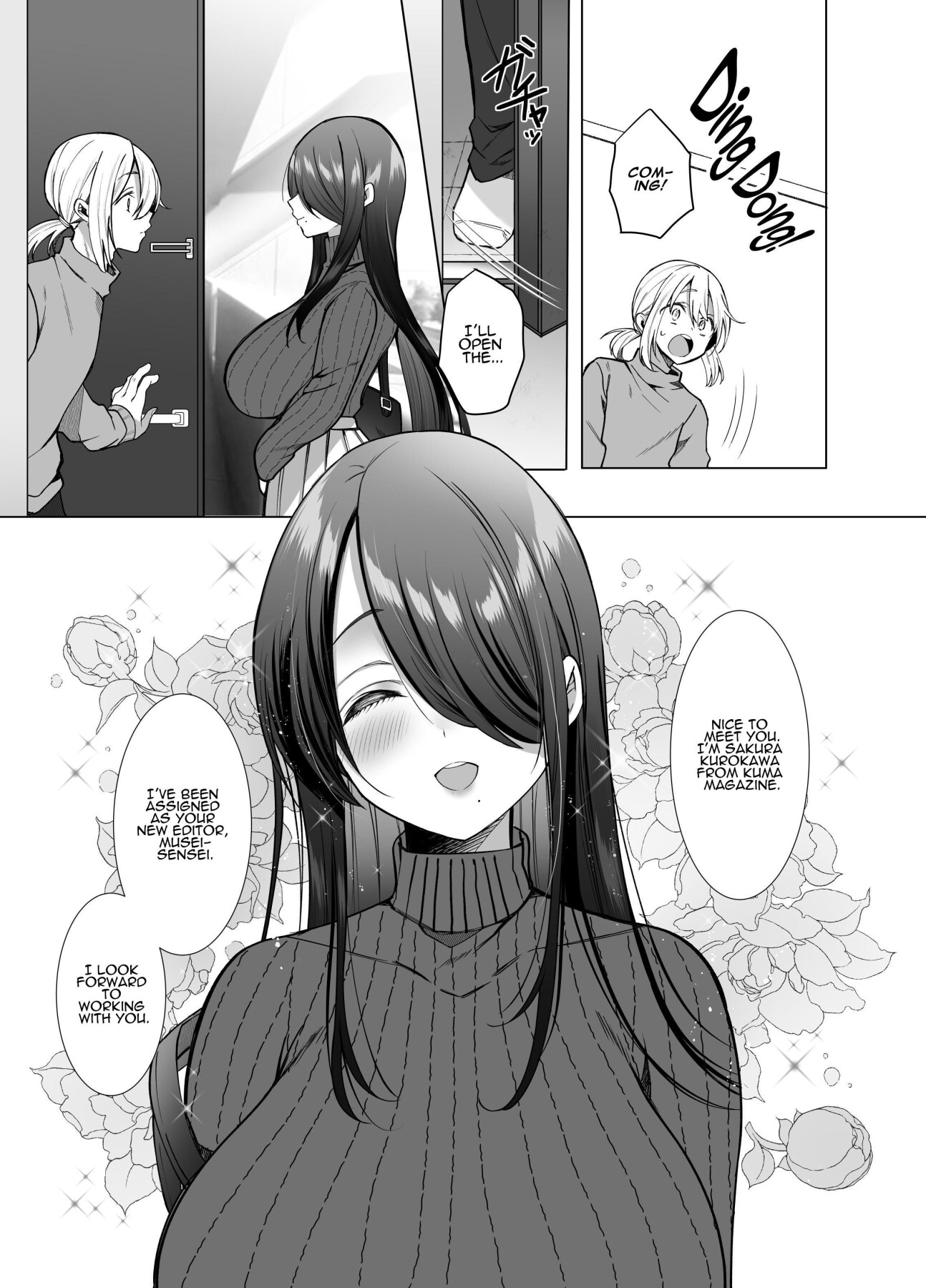 Hentai Manga Comic-Erotic Editor Kurokawa-Read-4